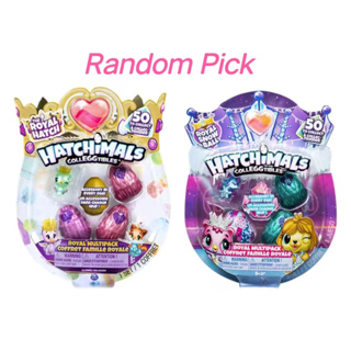 Hatchimals CollEGGtiblesRoyal Multipack with 4 Hatchimals and Accessories (Styles May Vary) Hatchimals CollEGGtiblesRoyal ซองใส่ของ 4 ชิ้น และอุปกรณ์เสริม