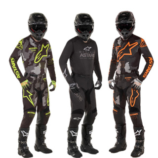 Alpinestars ชุดเสื้อเชิ้ต แขนยาว พิมพ์ลาย สําหรับขี่มอเตอร์ไซด์วิบาก