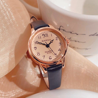 นาฬิกาข้อมือควอตซ์ หน้าปัดขนาดเล็ก กันน้ํา หรูหรา สไตล์เกาหลี เรียบง่าย สําหรับผู้หญิง
