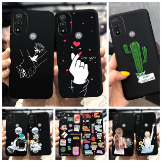 เคสโทรศัพท์ซิลิโคน TPU แบบนิ่ม ลายหัวใจ กันกระแทก สําหรับ Motorola Moto E20 MotoE20 E 20 XT2155 2021