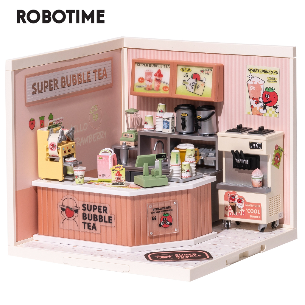 robotime-rolife-โมเดลชานมไข่มุก-3d-สําหรับผู้ใหญ่-ผู้หญิง-ตกแต่งบ้านตุ๊กตา