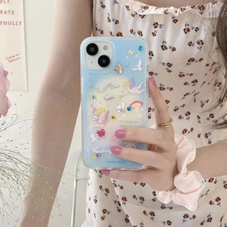 เคสโทรศัพท์มือถือนิ่ม ลาย Girly สําหรับ iPhone 11 12 12pro 12promax 13 13pro 13promax 14 14pro 14promax