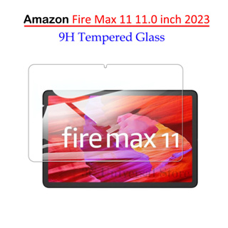 ฟิล์มกระจกนิรภัยกันรอยหน้าจอ 9H สําหรับแท็บเล็ต Amazon Fire Max 11 11.0 นิ้ว 2023 Fire Max11 11.0 นิ้ว 2023
