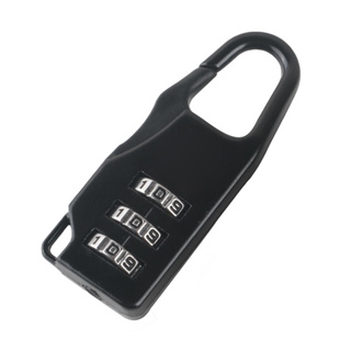 กุญแจล็อคกระเป๋า แบบใส่รหัส 3 หลัก ขนาดเล็ก สำหรับกันขโมย