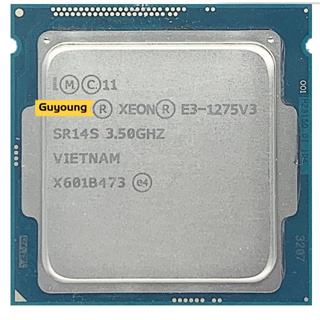 โปรเซสเซอร์ CPU YZX Xeon E3-1275 V3 E3 1275 V3 E3-1275V3 E3 1275V3 3.5 GHz 84W LGA 1150