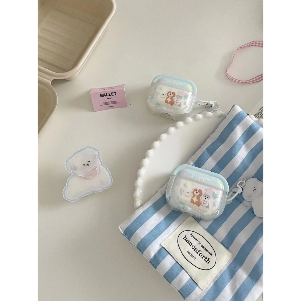 เคสหูฟัง-ลายการ์ตูนน่ารัก-พร้อมสายโซ่คล้อง-สําหรับ-airpods-pro-airpod-pro-2-airpod1-2-3