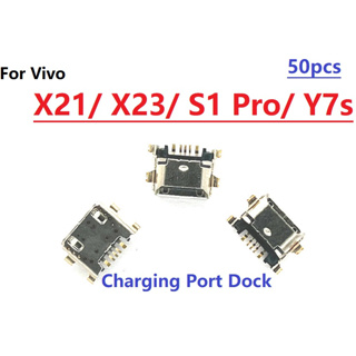 พอร์ตชาร์จ Micro USB สําหรับ Vivo X21 X23 S1 Pro Y7s