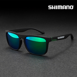 Shimano แว่นตากันแดด เลนส์โพลาไรซ์ UV400 เหมาะกับการขับขี่ ขี่จักรยาน เล่นกีฬา กลางแจ้ง สําหรับผู้ชาย และผู้หญิง