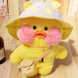 ราคาต่ําที่สุด! ญี่ปุ่นสุดน่ารักเป็ด 30 ซม. กับผ้ายัดของเล่นตุ๊กตาของเล่นของขวัญวันเกิด