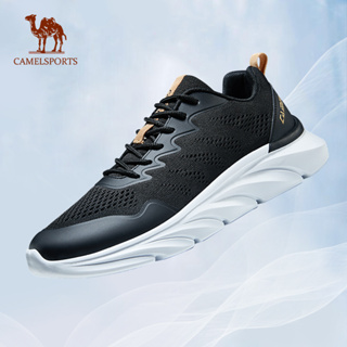 CAMEL SPORTS รองเท้าวิ่งมืออาชีพผู้ชายการฝึกอบรมรองเท้าผ้าใบน้ำหนักเบาระบายอากาศกันลื่นเดินเทนนิส