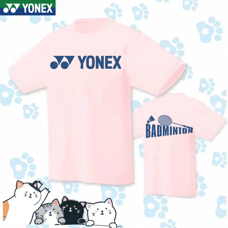 yonex-2023-ใหม่-เสื้อกีฬาแขนสั้น-ระบายอากาศ-แห้งเร็ว-สําหรับผู้ชาย-และผู้หญิง-เหมาะกับการวิ่ง-เล่นกีฬาแบดมินตัน