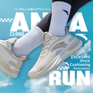 Anta รองเท้ากีฬา รองเท้าวิ่ง กันลื่น ระบายอากาศ สําหรับผู้หญิง 122245571