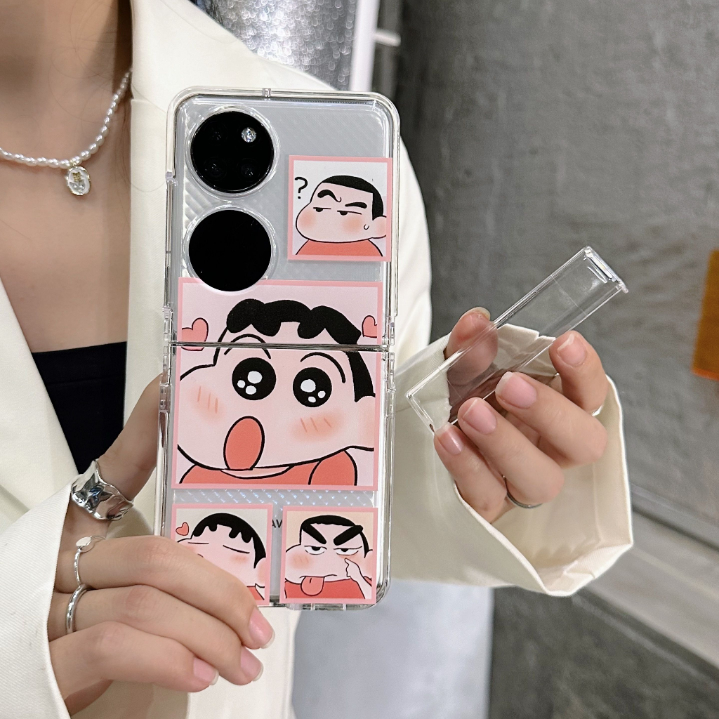 เคสโทรศัพท์มือถือ-แบบฝาพับ-ลายการ์ตูนน่ารัก-พร้อมจี้-สําหรับ-oppo-find-n2-flip-find-n2