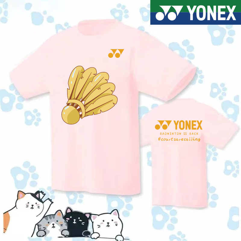 yonex-ชุดเสื้อกีฬาแบดมินตัน-เทนนิส-เทนนิส-ระบายอากาศ-แบบแห้งเร็ว-สําหรับผู้ใหญ่-ผู้ชาย-และผู้หญิง