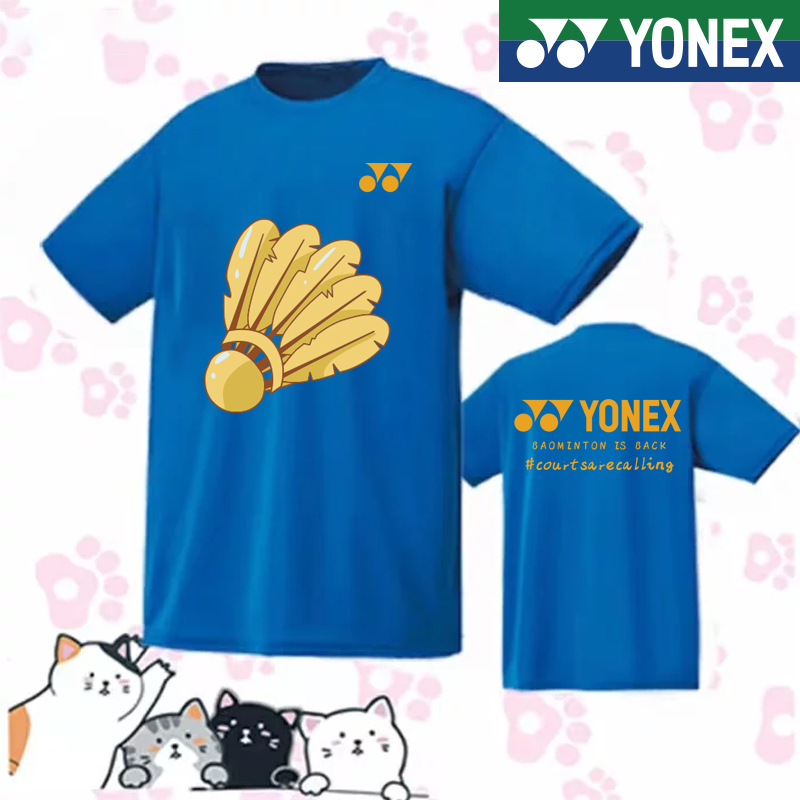 yonex-ชุดเสื้อกีฬาแบดมินตัน-เทนนิส-เทนนิส-ระบายอากาศ-แบบแห้งเร็ว-สําหรับผู้ใหญ่-ผู้ชาย-และผู้หญิง