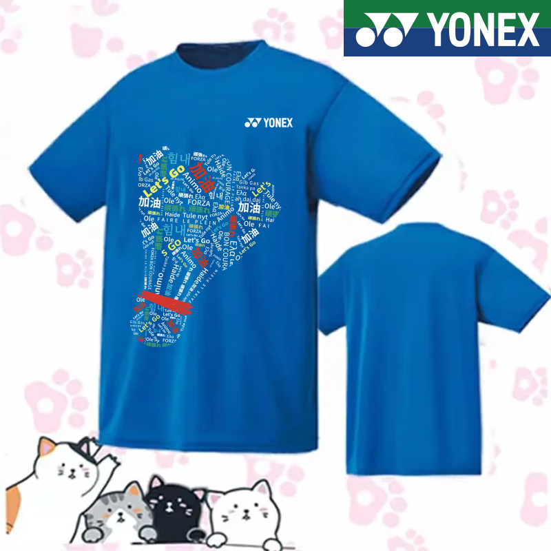 yonex-ใหม่-เสื้อกีฬาแบดมินตัน-เทนนิส-เทนนิส-แบบแห้งเร็ว-ระบายอากาศ-สําหรับผู้ชาย-และผู้หญิง