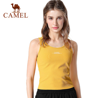 Camel เสื้อกล้าม ใส่ออกกําลังกาย เล่นโยคะ วิ่ง สําหรับผู้หญิง