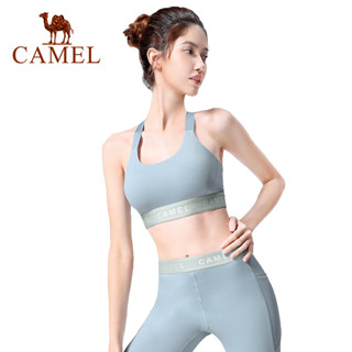 Camel ชุดชั้นใน สปอร์ตบรา กันกระแทก สําหรับผู้หญิง ใส่ออกกําลังกาย เล่นโยคะ วิ่ง