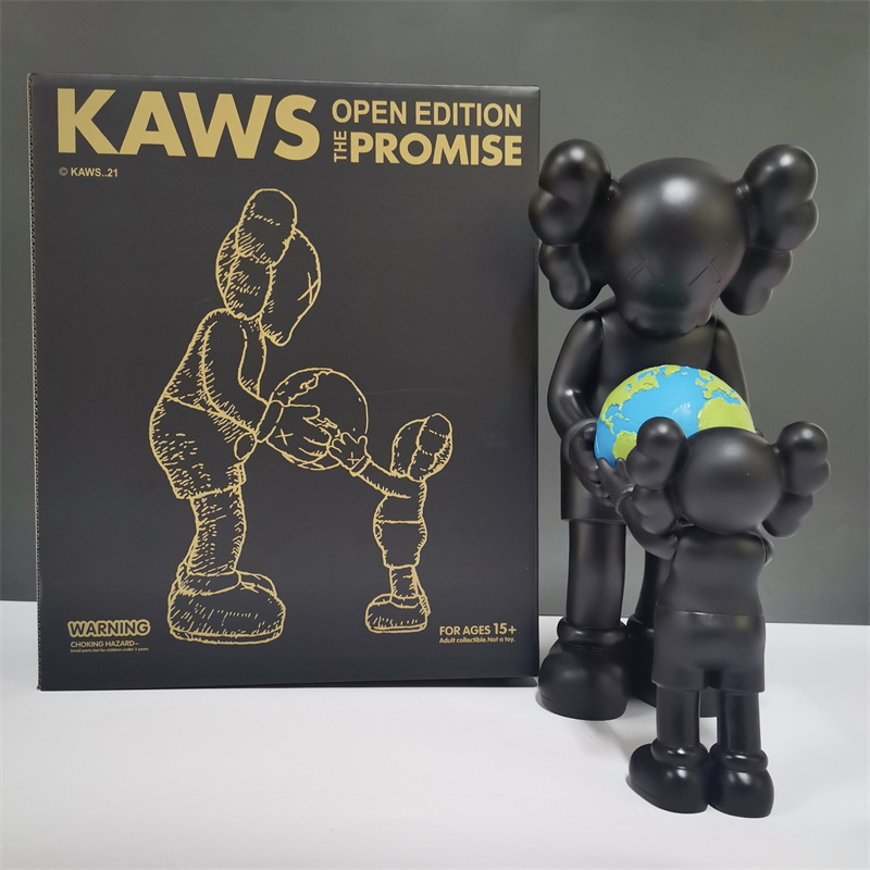 その他 KAWS THE PROMISE OPEN EDITION BLACK Figura de vinilo KAWS THE PROMISE en negro - ES