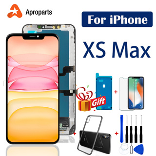จอแสดงผล LCD 6.5 นิ้ว พร้อมหน้าจอสัมผัสดิจิทัล 3D แบบเปลี่ยน ทดสอบแล้ว 100% สําหรับ iPhone XS MAX
