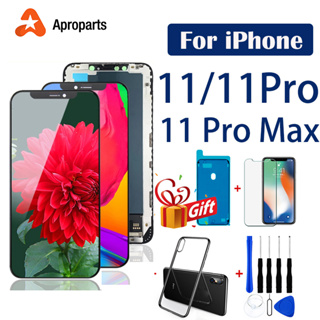 หน้าจอสัมผัส LCD แบบเปลี่ยน สําหรับ iPhone 11 11 Pro Max 11Pro 11Promax