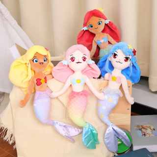 AIXINI 40cm Mermaid Doll ตุ๊กตานางเงือก ตุ๊กตาบาร์บี้  นางเงือกเจ้าหญิง ของเล่นหรูหรา ของขวัญหญิง ของขวัญสำหรับเด็ก ของขวัญวันเกิด