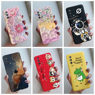 เคสโทรศัพท์มือถือ ซิลิโคนนิ่ม TPU ลายเพ้นท์น่ารัก สีแคนดี้ สําหรับ OPPO A95 CPH2365 A74 4G A95 A 95 2021