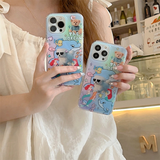 เคสโทรศัพท์มือถือ TPU แบบนิ่ม สองด้าน สําหรับ iphone 14 Pro Max 13 Pro Max 12 Pro Max