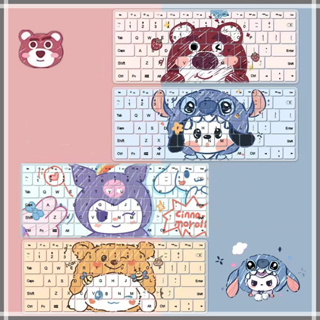 For keyboard cover ⭐️Cinnamoroll &amp; Lotso &amp; Kuromi⭐️ case M2 Air13：A2681 2021 Pro14：A2442 pro M1 13 A2159 A1706 A2289 A2251 air 13.3 inch A2179 A1932 PRO15 16
