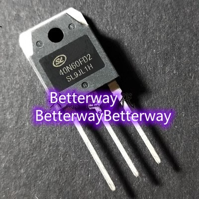 Nihcora 5x IGBT Transistor 40N60FD2 TO-3P - 40A 600V Hochleistungstransistor