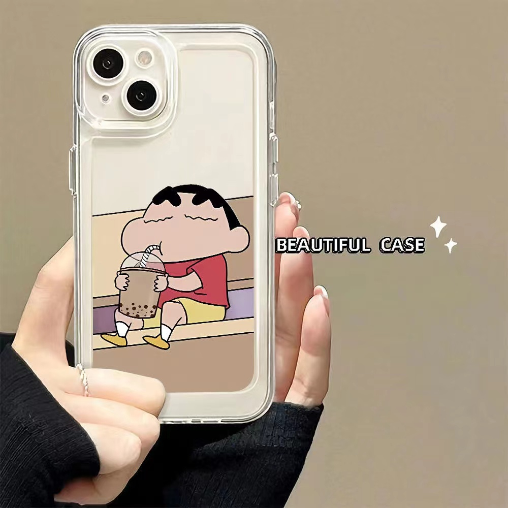 เคสโทรศัพท์มือถือ-กันกระแทก-ลายการ์ตูนชานมไข่มุก-สําหรับ-iphone-14-plus-13-pro-12-pro-11-pro-max-xsmax-xr-xs