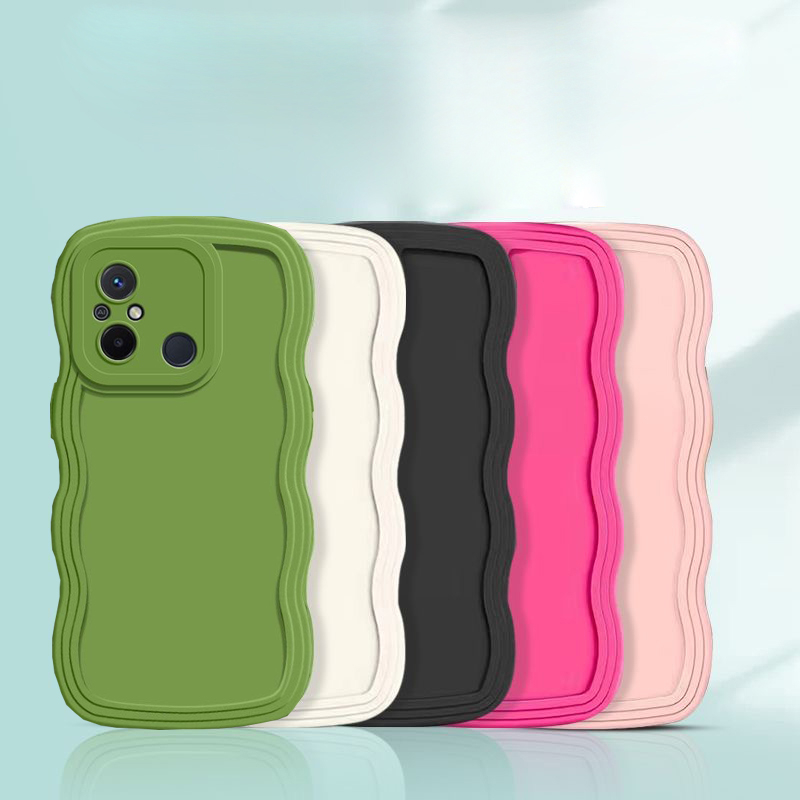 เคสโทรศัพท์มือถือ-tpu-แบบนิ่ม-ป้องกันกล้อง-สีแคนดี้-สําหรับ-redmi-12c-10c-9c-9-note-9s-9-pro-poco-x3