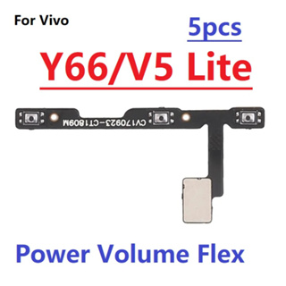 สายเคเบิลอ่อน ปรับระดับเสียง ด้านข้าง สําหรับ Vivo Y66 V5 Lite