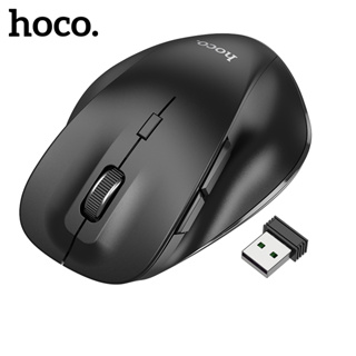 Hoco GM24 เมาส์ไร้สาย พร้อมตัวรับสัญญาณนาโน 5 ระดับ 1600 DPI 6 ปุ่ม 2.4G USB สําหรับแล็ปท็อป คอมพิวเตอร์ PC MacBook
