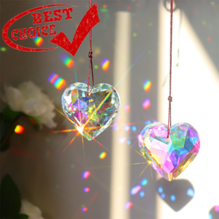 สร้อยคอโซ่ จี้แก้วคริสตัล รูปหัวใจ มีสีสัน เครื่องประดับ สําหรับผู้หญิง วัยรุ่น