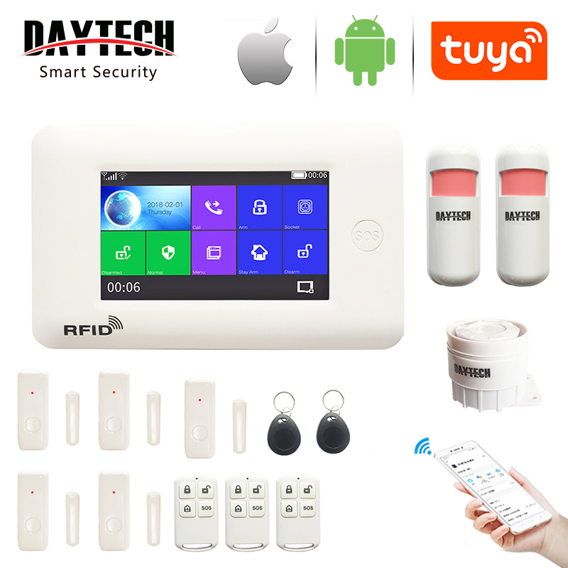 daytech-tuya-smart-app-ชุดอุปกรณ์รักษาความปลอดภัยในบ้านอัจฉริยะ-พร้อมรีโมท-เชื่อมต่อผ่าน-wifi-gsm-ควบคุมผ่านแอปมือถือ-สีขาว-รุ่น-ta03-kit3