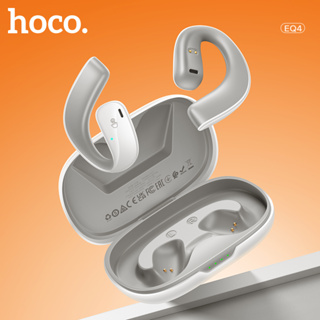 Hoco EQ4 Air Conduction TWS True Wireless ชุดหูฟังบลูทูธ 5.3 หูฟังสแตนด์บายนานมาก พร้อมไมโครโฟนหูฟังไฮไฟสเตอริโอเสียงหูฟังกีฬา