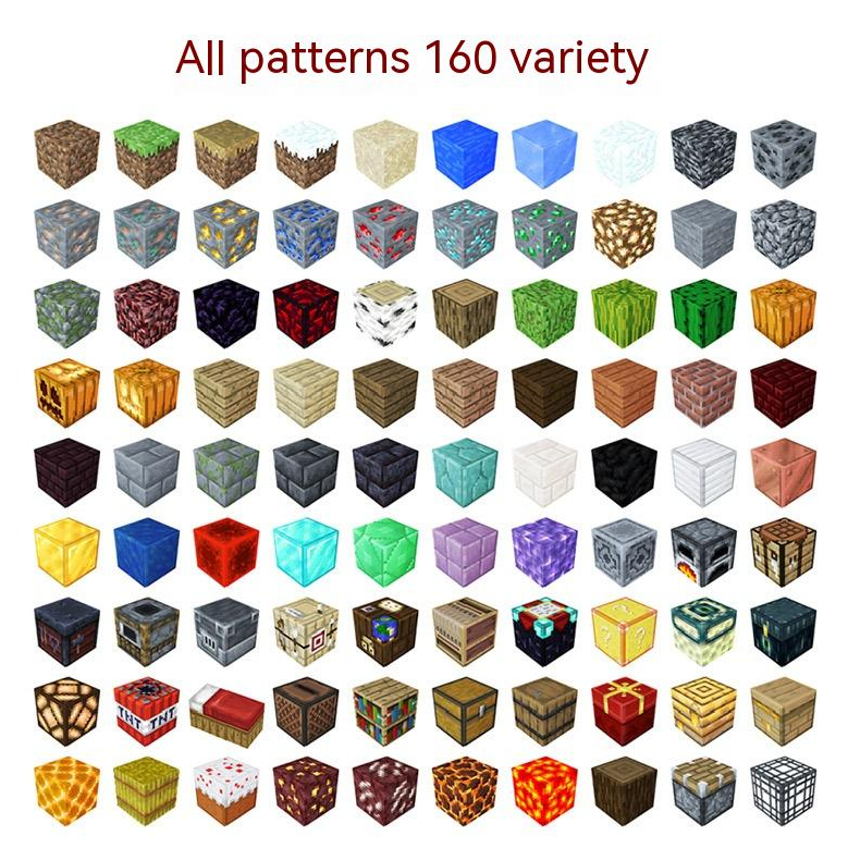 No.1 Minecraft Magnetic Cube Blocks-2CM แม ่ เหล ็ กหกด ้ าน DIY ประกอบ ...