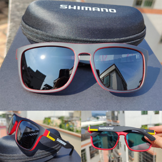 Shimano แว่นตากันแดด เลนส์โพลาไรซ์ UV400 แฟชั่น สําหรับขี่จักรยาน ตกปลา