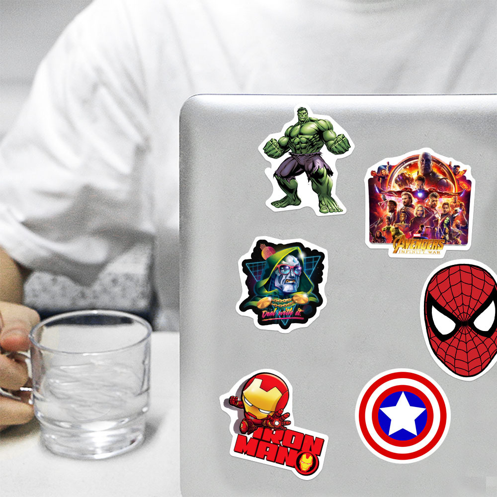 50-ชิ้น-สติ๊กเกอร์-marvel-avenger-super-hero-batman-sticker-diy-คอมพิวเตอร์-กระเป๋าเดินทาง-ของเล่นเด็ก