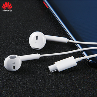 ชุดหูฟังอินเอียร์ พร้อมไมโครโฟน สําหรับ Huawei CM33 Type C Huawei P60 P40 P50 Nova 10 9SE Mate 50 40 Pro