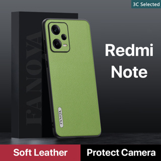 หนังฟอกฝาด เคส Redmi Note 12 Pro 5G Pro+ 5G Case สัมผัสที่สบาย ป้องกันลายนิ้วมือ กรอบTPUนุ่ม ป้องกันกล้อง ปกป้องหน้าจอ กันกระแทก Pro Plus