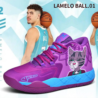 รองเท้าบาสเก็ตบอล NBA superstar Lamelo Ball style ไซซ์ 36-45 สําหรับผู้ชาย และผู้หญิง เหมาะกับการเล่นกีฬากลางแจ้ง ในร่ม