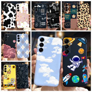 เคสโทรศัพท์มือถือแบบนิ่ม กันกระแทก ลายนักบินอวกาศน่ารัก สําหรับ Samsung Galaxy A24 4G SM-A245F A 24 A24 2023