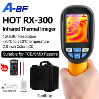 A-bf RX-300 กล้องถ่ายภาพความร้อน อินฟราเรด 120x90 IR Pixels -20°ค ~ 550°C