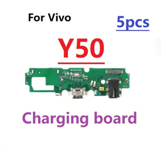 บอร์ดชาร์จ USB Type C สําหรับ Vivo Y50 พอร์ตแท่นชาร์จ สายเคเบิลอ่อน อะไหล่สํารอง