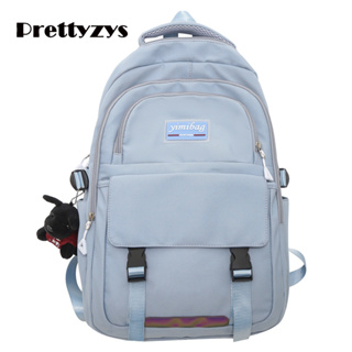 Backpack Prettyzys 2023 Korean ulzzang Large capacity 15.6 inch For College Students