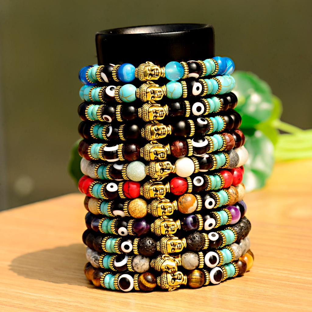 charm-สร้อยข้อมือ-หินจักระ-ทรงกลม-ยืดหยุ่น-สีดํา-8-มม-สําหรับผู้ชาย-และผู้หญิง