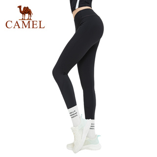 Camel กางเกงออกกําลังกาย รัดรูป เอวสูง ยืดหยุ่น เทรนนิ่ง วิ่ง กีฬา กางเกงโยคะ สําหรับผู้หญิง