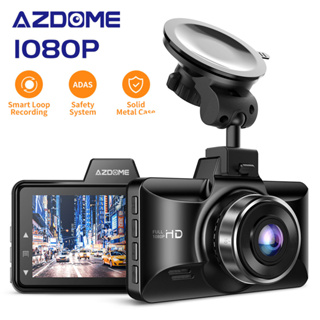 Azdome M01 กล้องติดรถยนต์ 1080P พร้อมวิสัยทัศน์กลางคืน มอนิเตอร์จอดรถ 24 ชม. หน้าจอมอนิเตอร์ Full HD 3 นิ้ว สําหรับรถยนต์